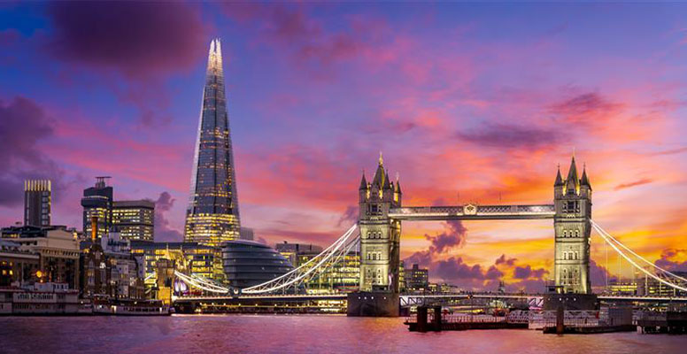 Discover the breathtaking London skyline